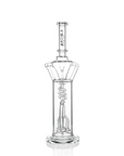 15" Scientific Glass Bong with Tree Perc & Spiral Cooling