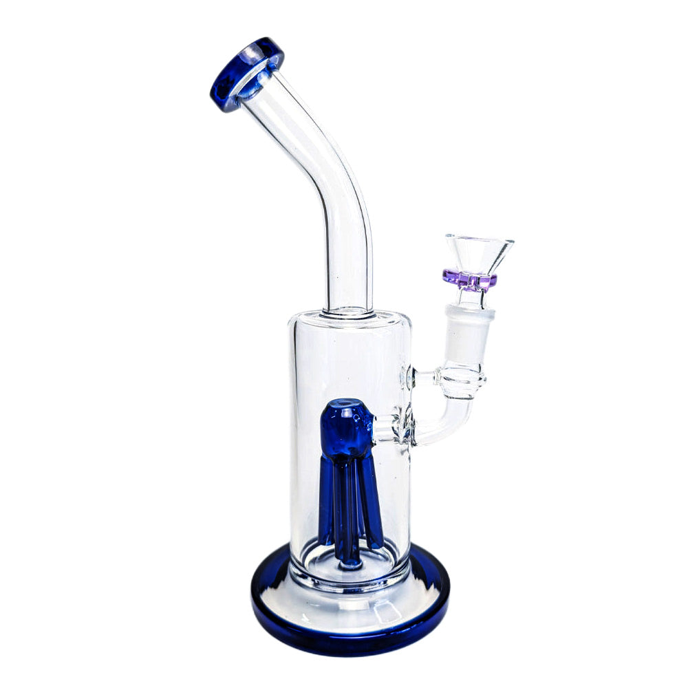 Triple Legged Perc Dab Rig in blue