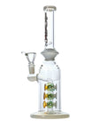 Rock Glass Triple-Pulse 12" Waterpipe