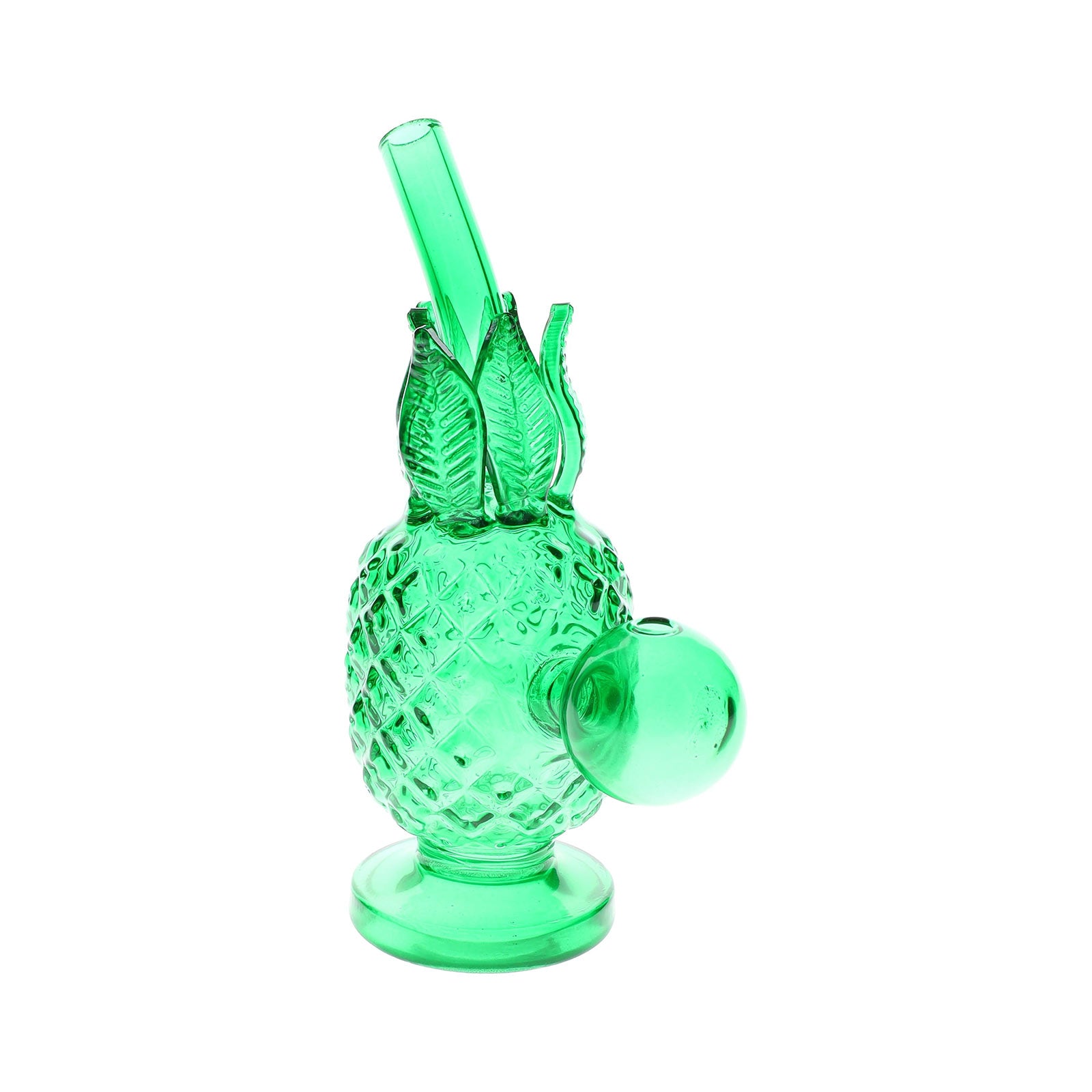 Green Tropical Torch Pineapple Oil Burner Rig