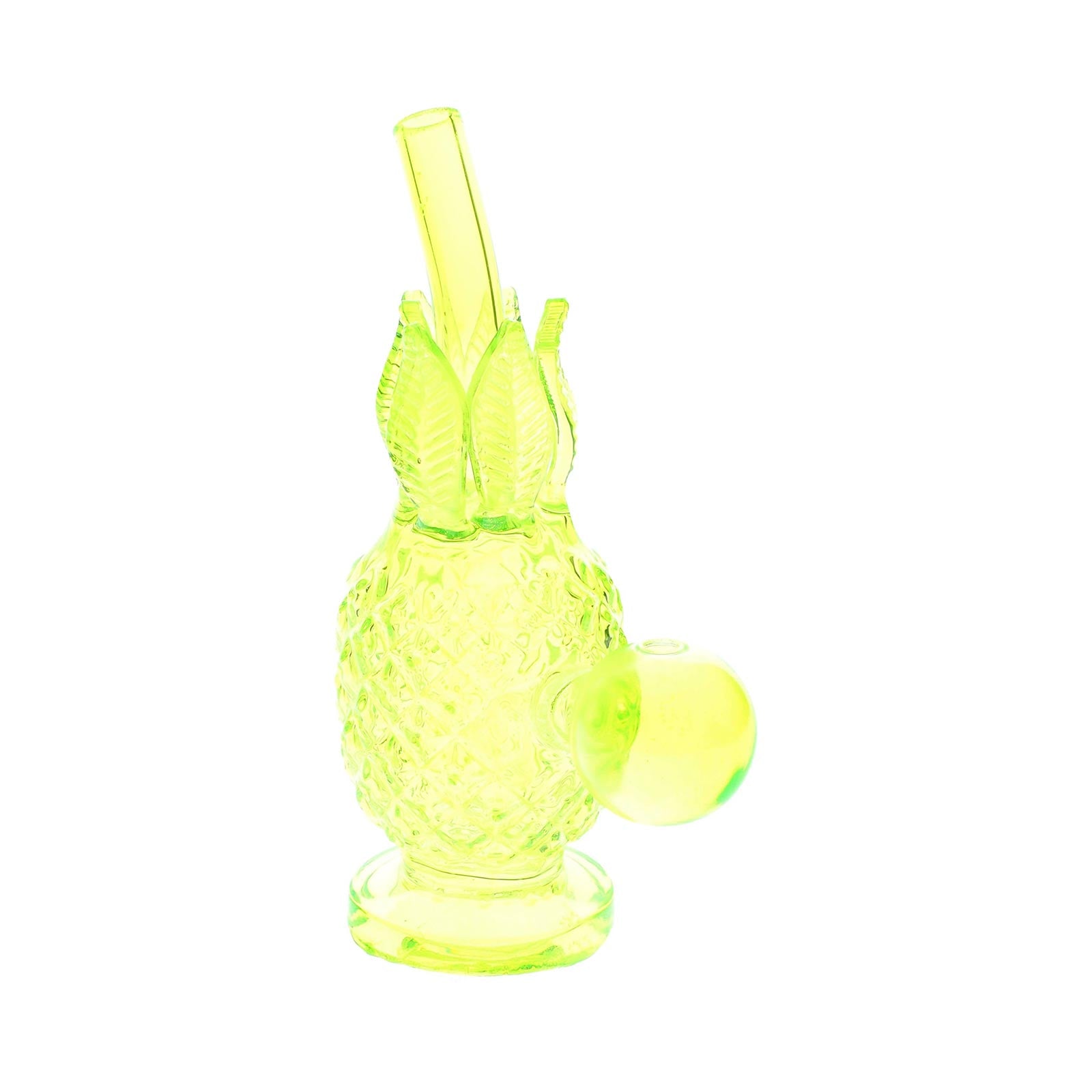 Light green Tropical Torch Pineapple Oil Burner Rig