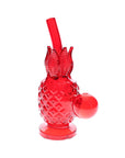 Red Tropical Torch Pineapple Oil Burner Rig