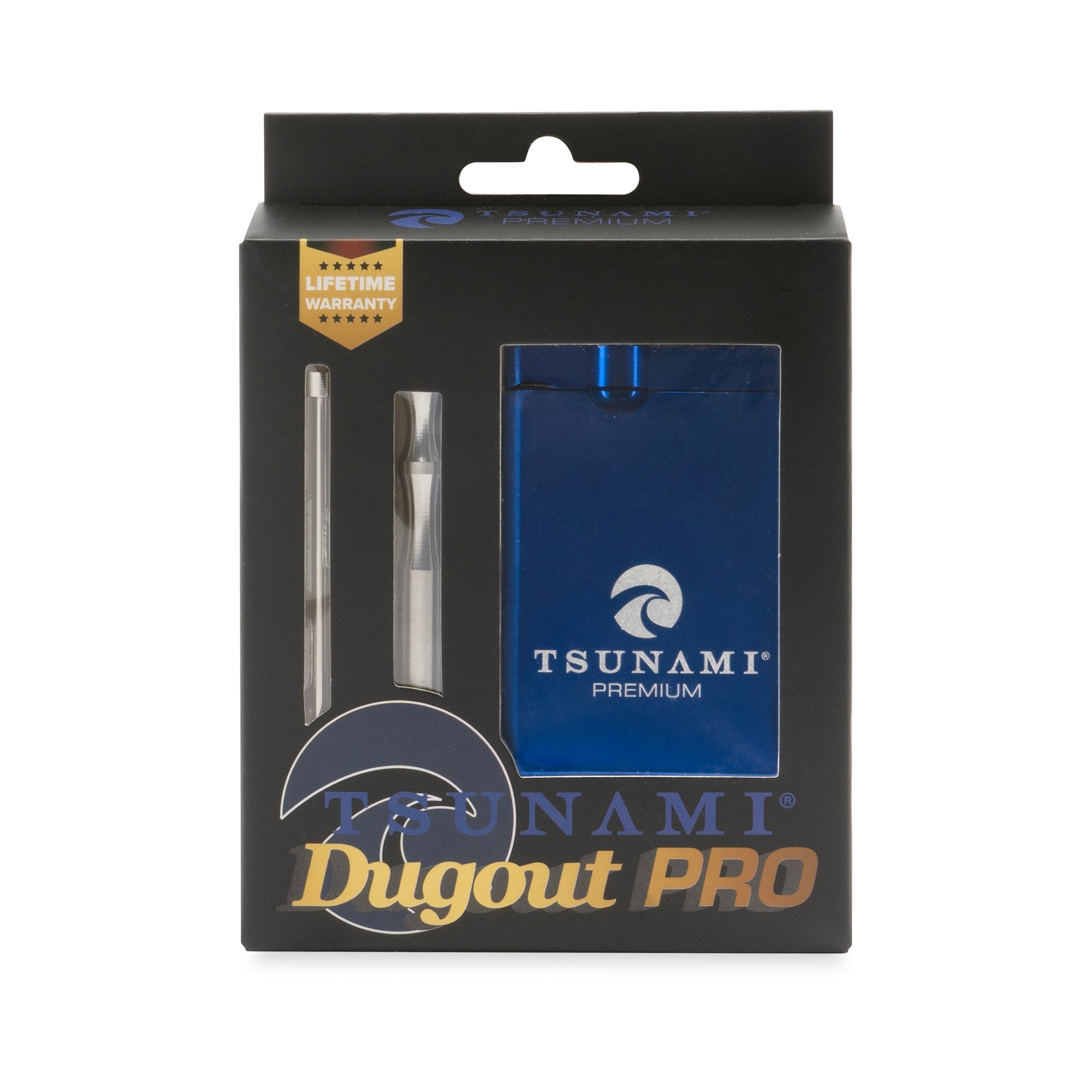 Tsunami Dugout Pro in blue color with packaging