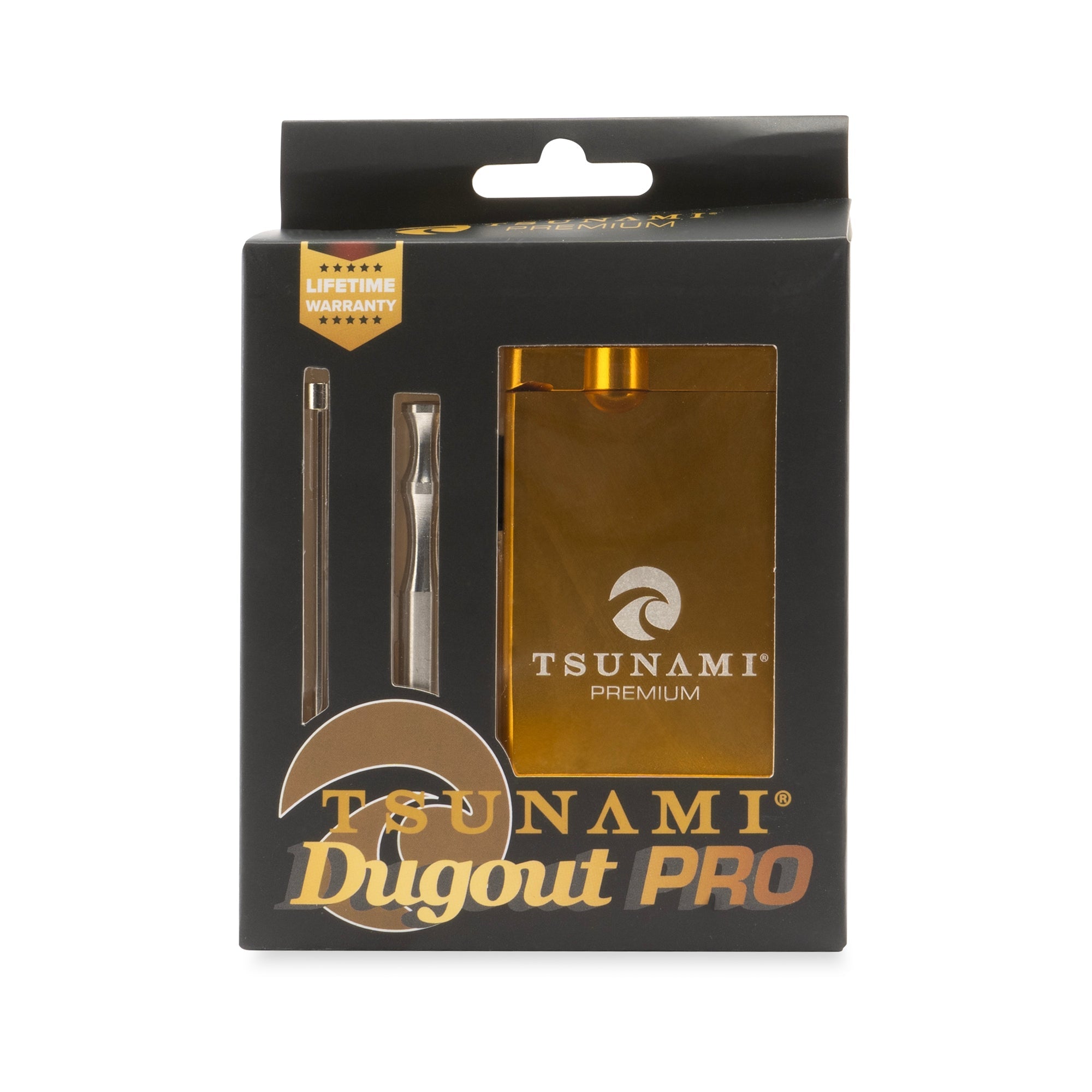 Tsunami Dugout Pro in yellow color with packaging