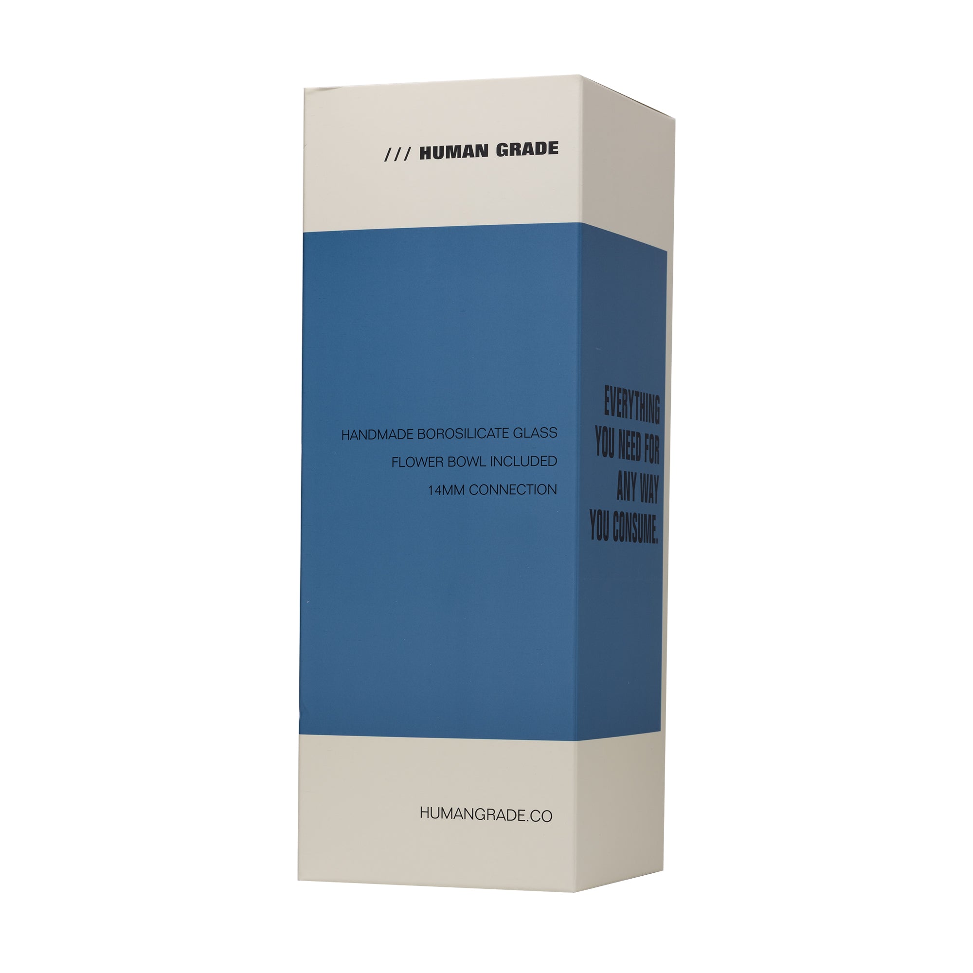 Twisted Iridescent Tube Water Pipe packaging back