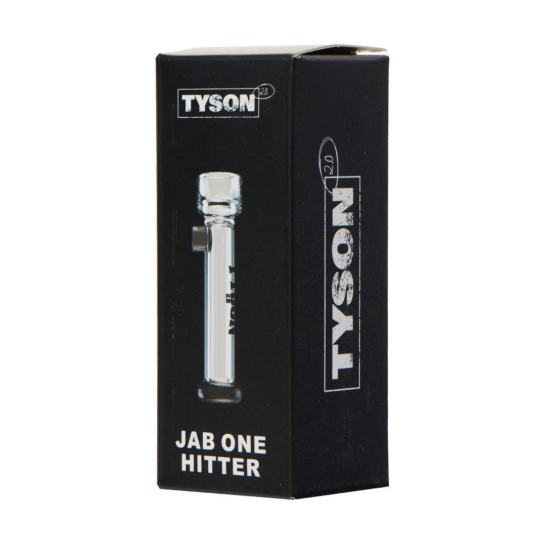 Tyson Jab One Hitter glass pipe packaging