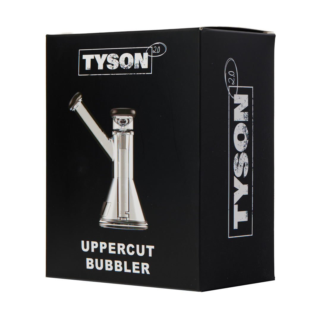 Front of Tyson Upper Cut Bubbler packaging box