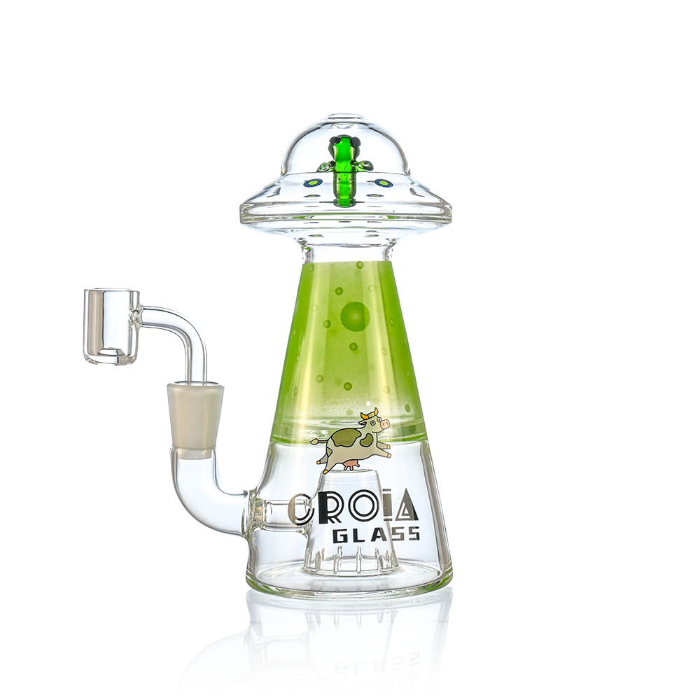 UFO Alien Dab Rig with Showerhead Perc