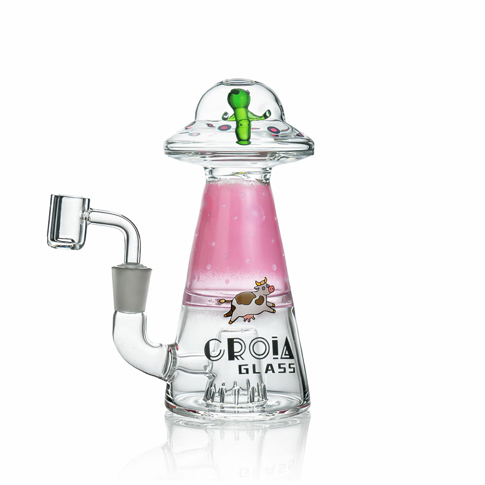 UFO Alien Dab Rig with Showerhead Perc