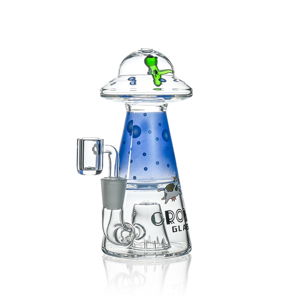UFO Alien Dab Rig with Showerhead Perc