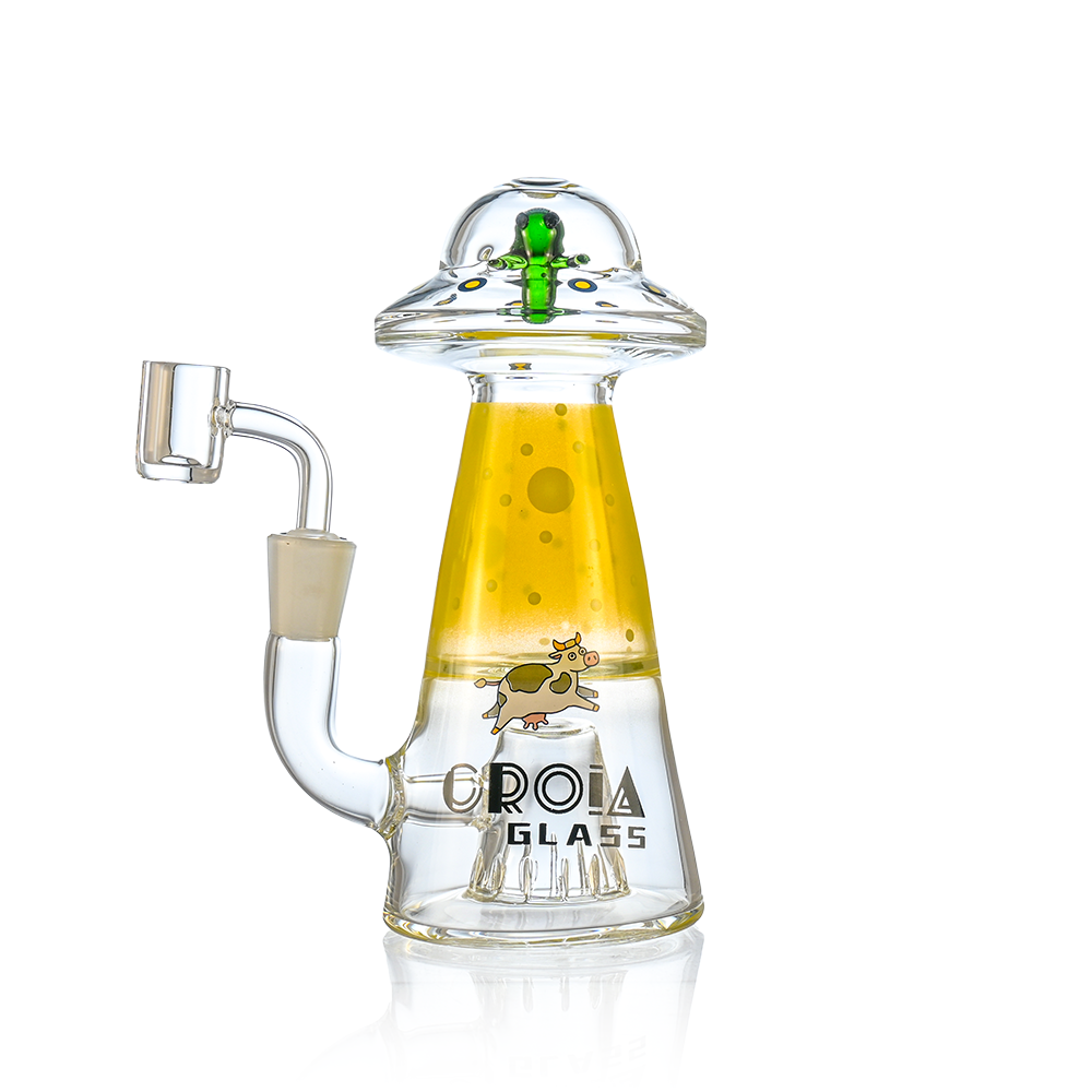 UFO Alien Dab Rig with Showerhead Perc
