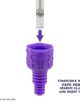 Ooze Cranium Silicone 4-in-1 Hybrid Water Pipe