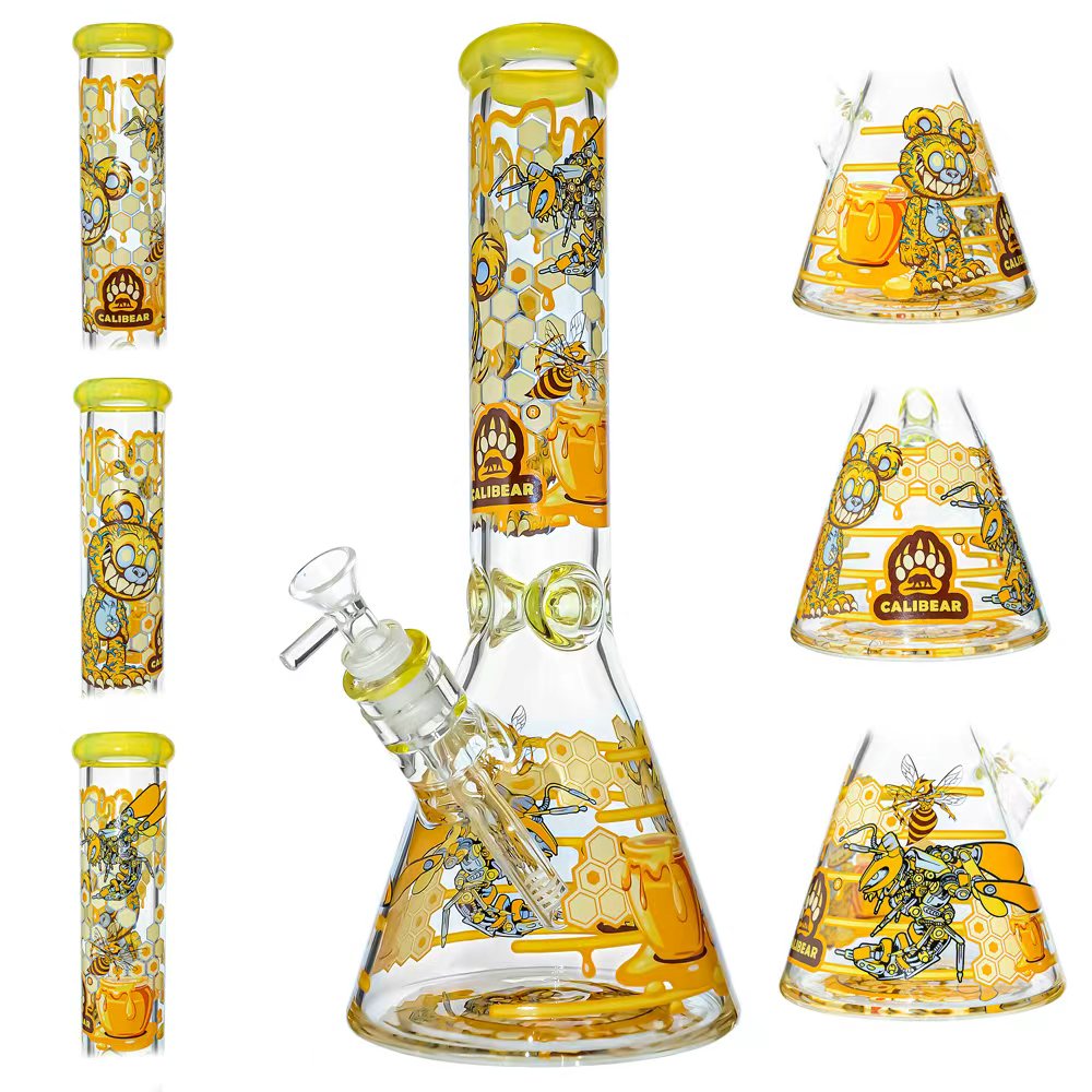 Unique Themed Illustration Beaker Water Pipe Detail