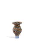 US Colored Micro Heady Carb Cap with Stripes