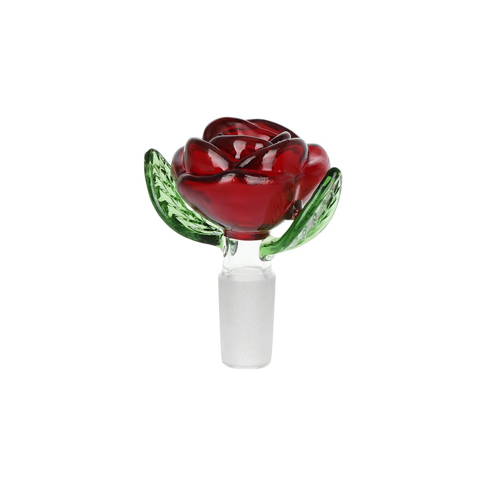 Valentine's Roses Glass Bong Bowl