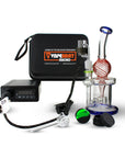Complete VapeBrat Copa Dab E-Nail Kit with controller, banger, coil, and accessories