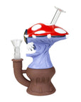 7.2" Vinyl Mushroom Monster Water Pipe