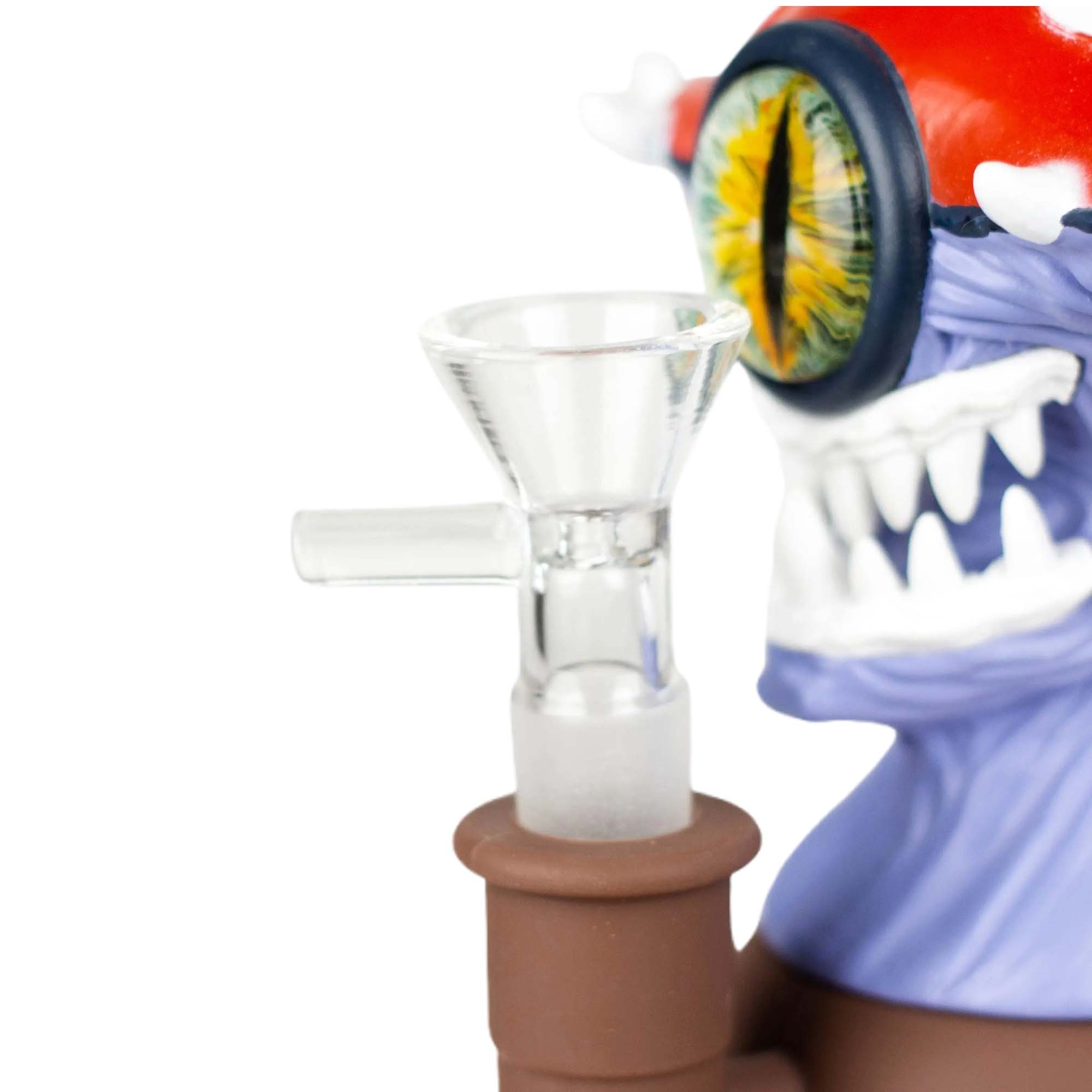 7.2&quot; Vinyl Mushroom Monster Water Pipe