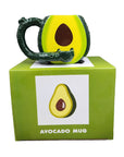 Avocado Coffee Mug with Pipe in Handle - inhalco