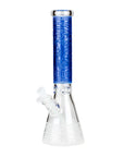 WENEED 14" Cupid's Heart Beaker Bong Blue