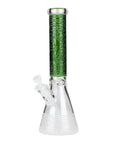 WENEED 14" Cupid's Heart Beaker Bong Green