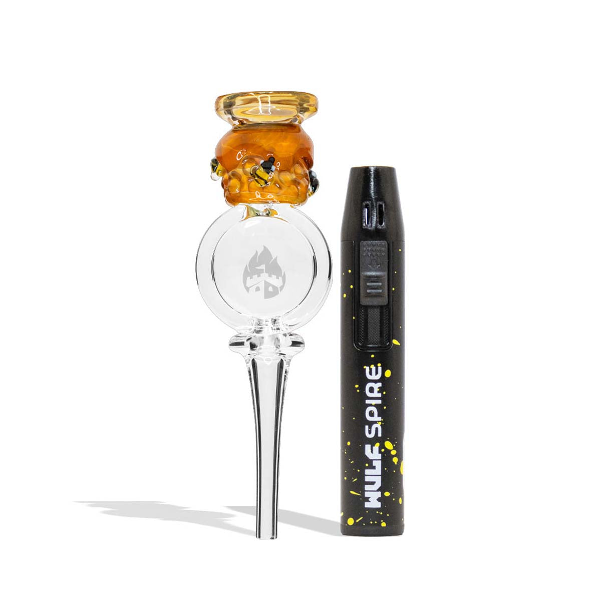 Wulf Mods Pen Torch x Empire Glassworks Honey Straw Kit
