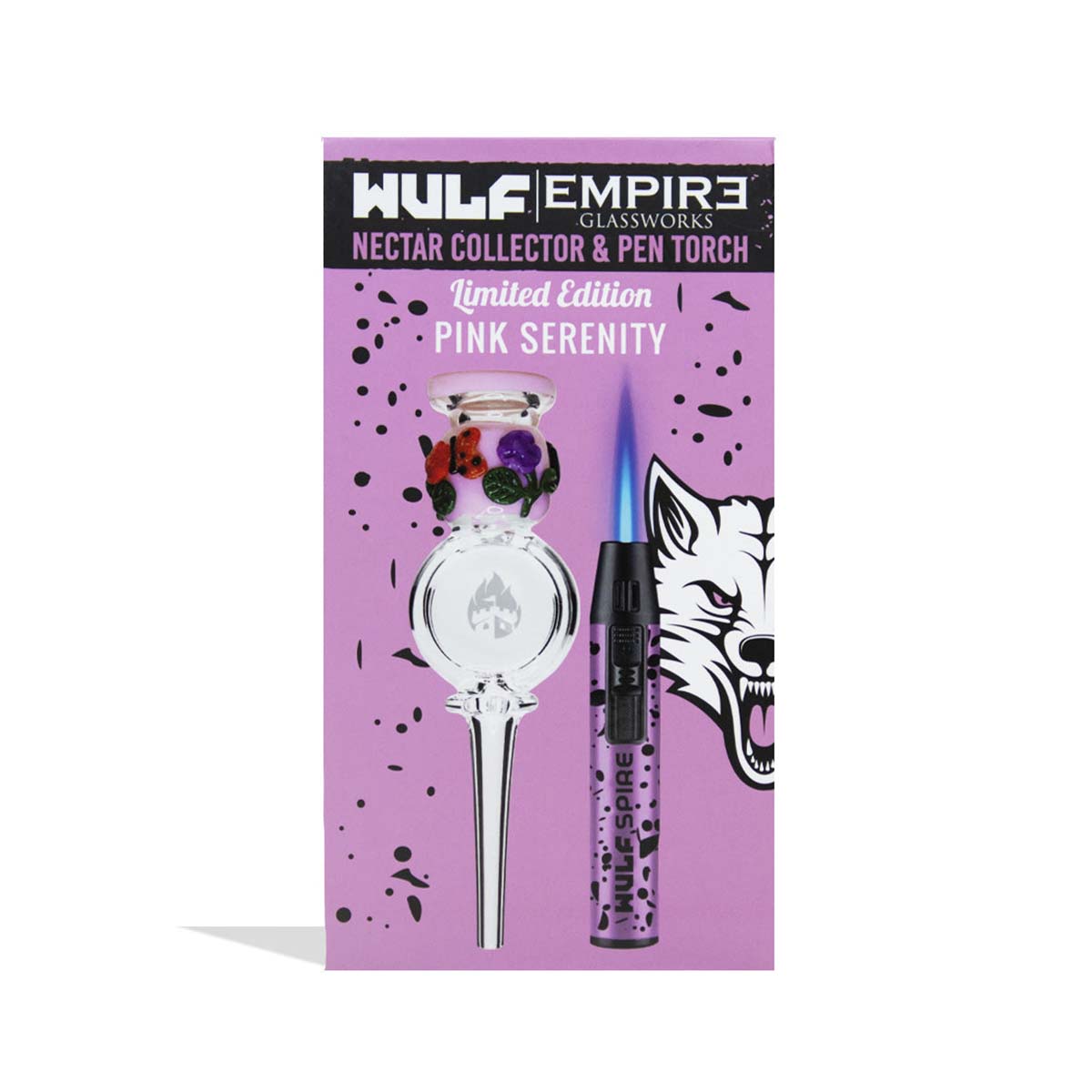 Wulf Mods x Empire Glassworks Honey Straw Kit Package