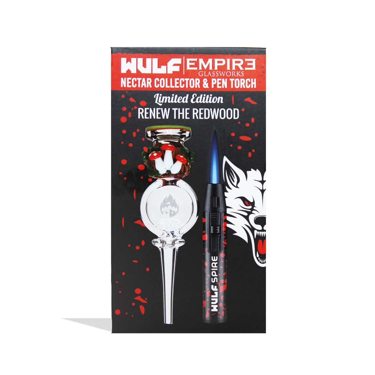 Wulf Mods x Empire Glassworks Honey Straw Kit Package