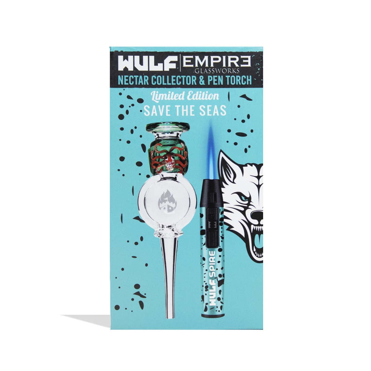 Wulf Mods x Empire Glassworks Honey Straw Kit Package