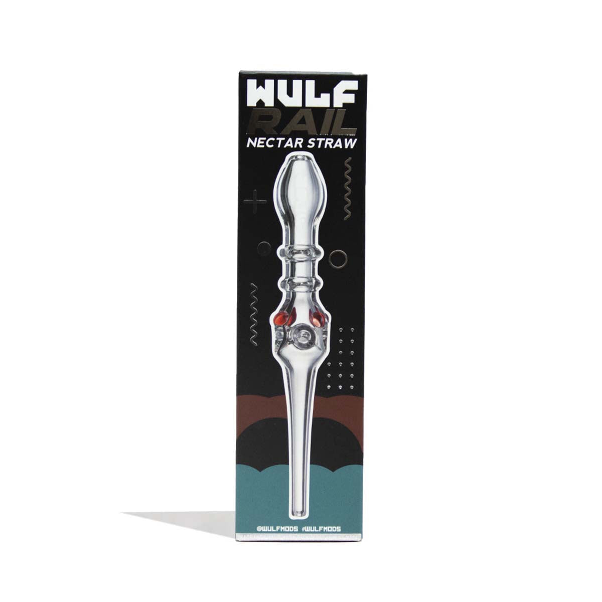 Wulf Mods Rail Nectar Straw Clear Package