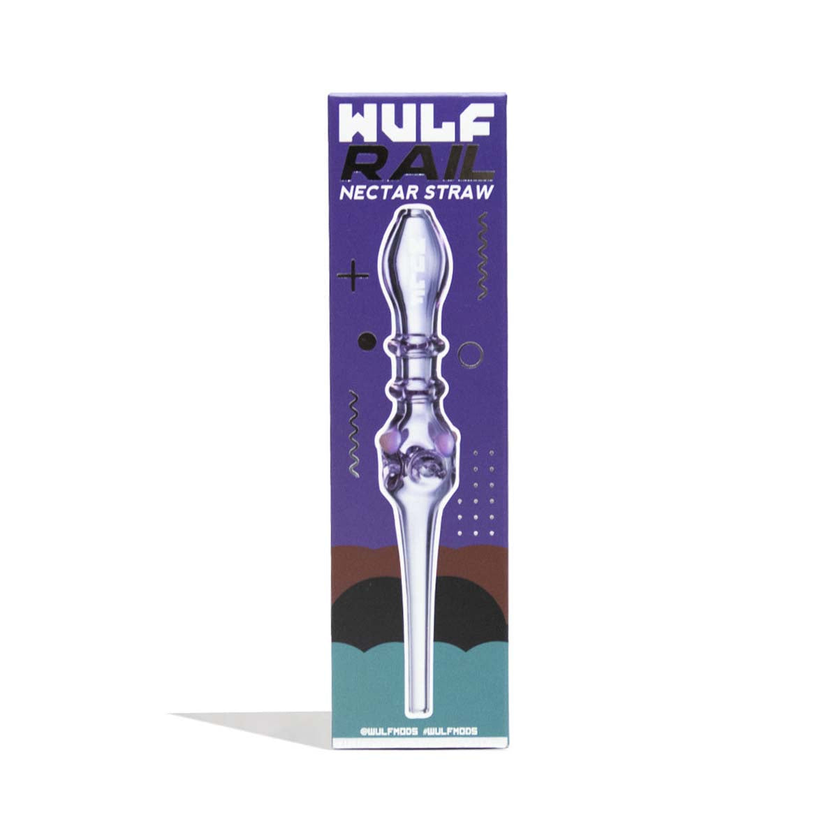 Wulf Mods Rail Nectar Straw Purple package