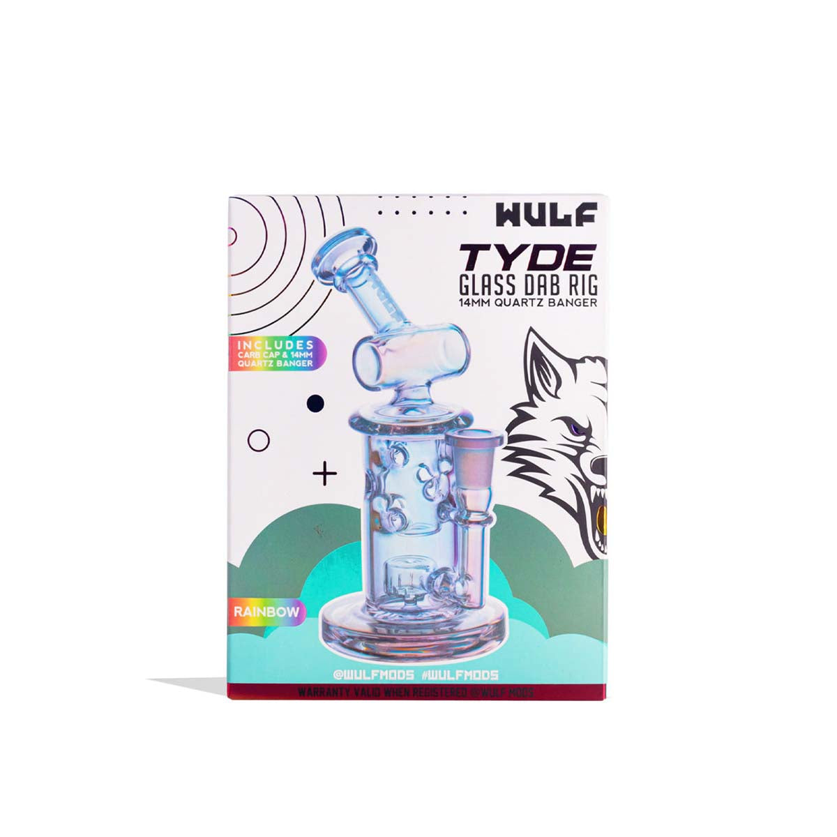 Wulf Mods Tyde 14mm Dab Rig with Quartz Banger