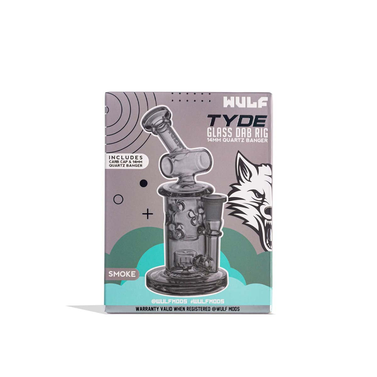Wulf Mods Tyde 14mm Dab Rig with Quartz Banger