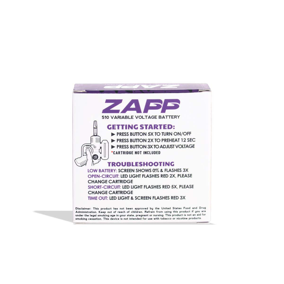 Wulf Mods Zapp Variable Voltage Battery