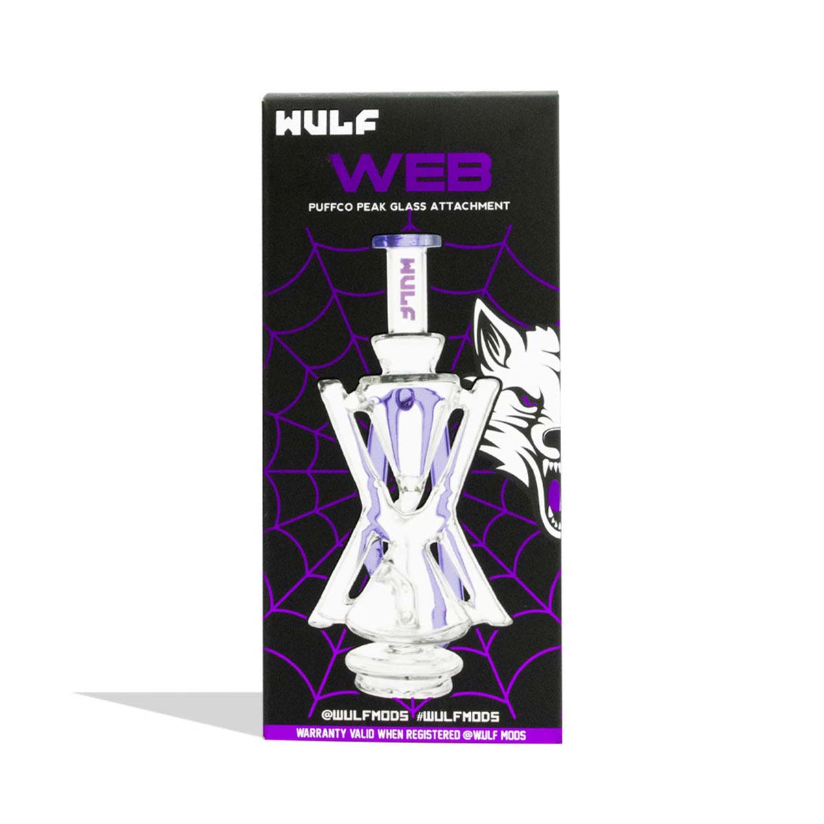 Wulf Mods Web Puffco Peak Top Purple Package