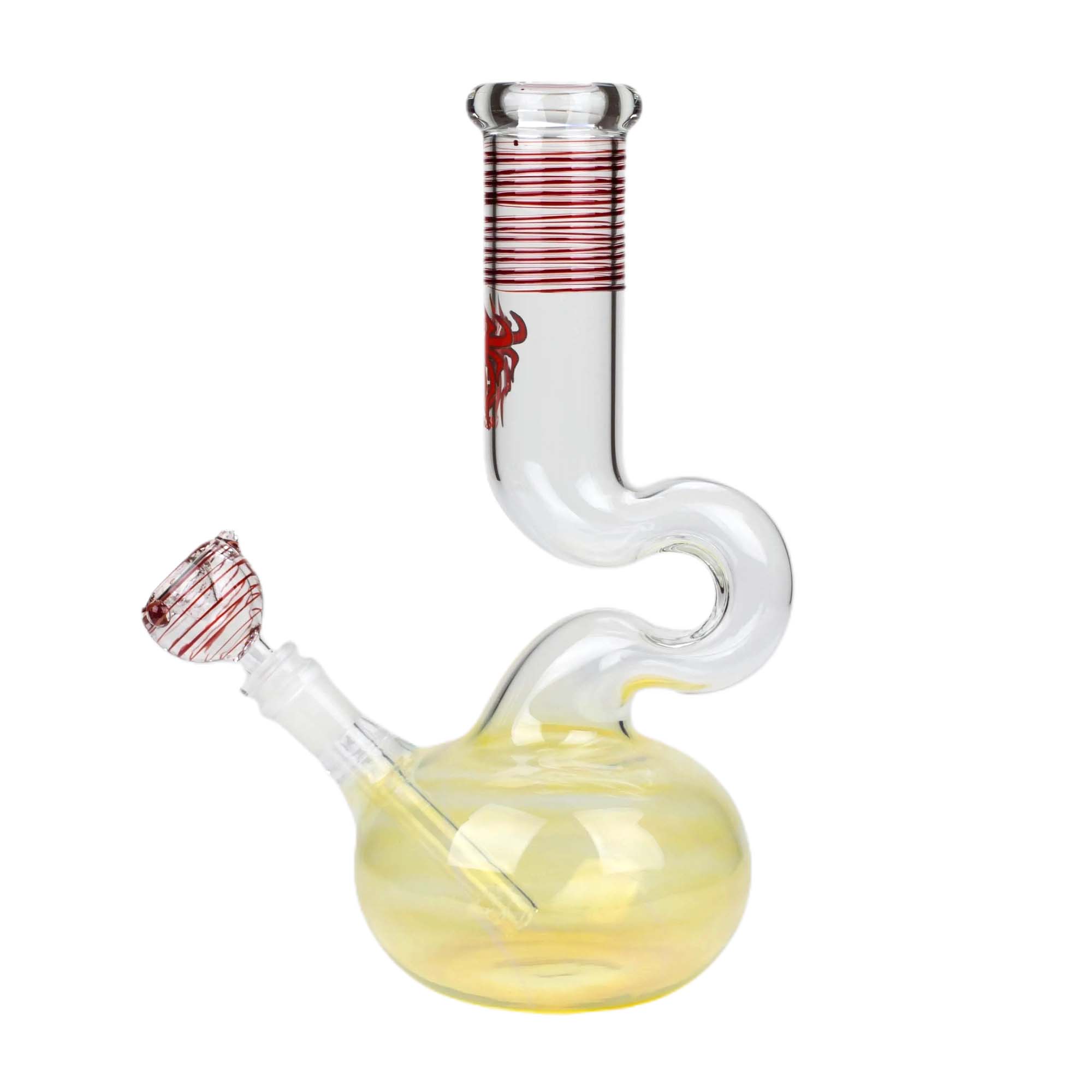 Xtreme 11.5″ Glass Bong Zigzag Neck