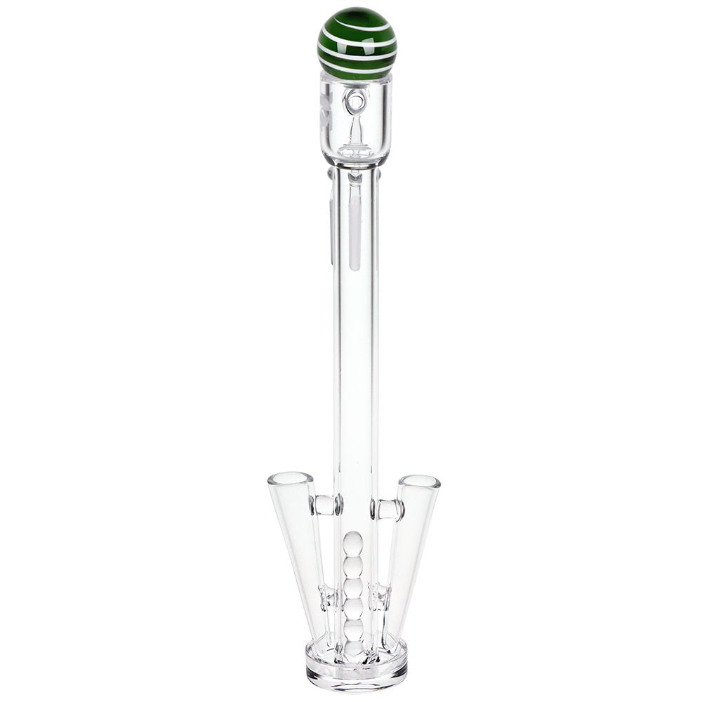 Side view of XXL Terp Slurper Quartz Banger Set with Side Funnels
