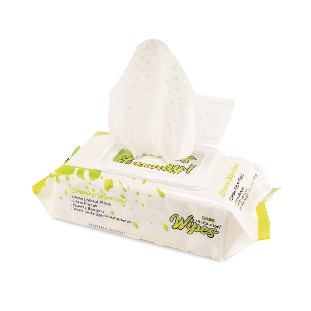 Ooze Resolution Glass Cleaning Res Wipes 100ct