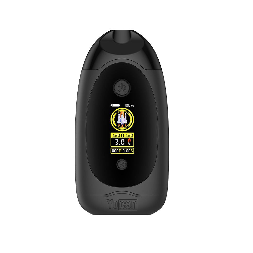 Yocan Dubb Dual Cartridge 510 Vape Battery Black - INHALCO
