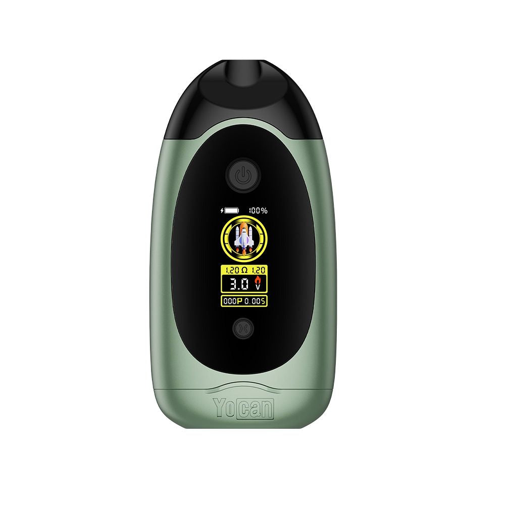 Yocan Dubb Dual Cartridge 510 Vape Battery Green - INHALCO