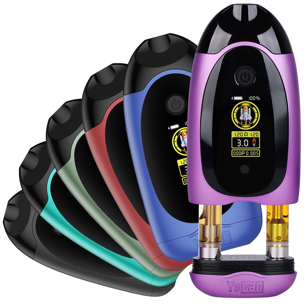 Yocan Dubb Dual Cartridge 510 Vape Battery Group - INHALCO