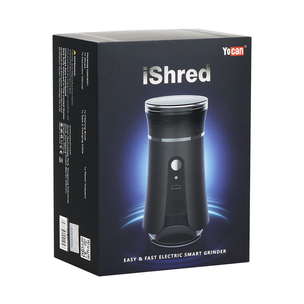 Yocan iShred electric grinder box front