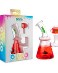 Ooze Glyco Bong Glycerin Chilled Glass Water Pipe