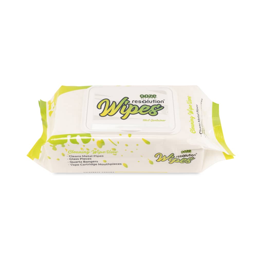 Ooze Resolution Glass Cleaning Res Wipes 100ct