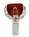 14mm Male Glass Claw Bowl - INHALCO