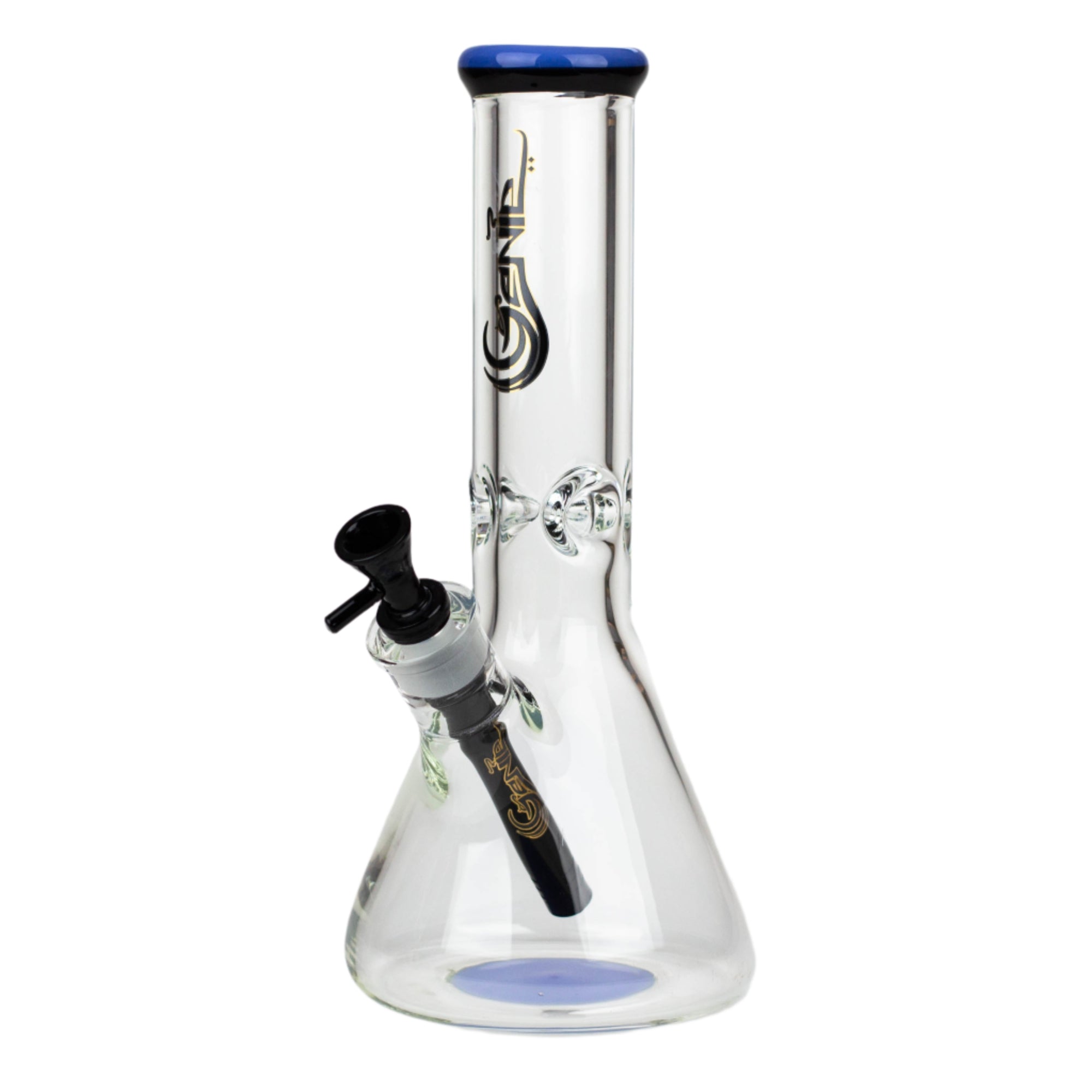 12&quot; Classic beaker glass water bong - inhalco