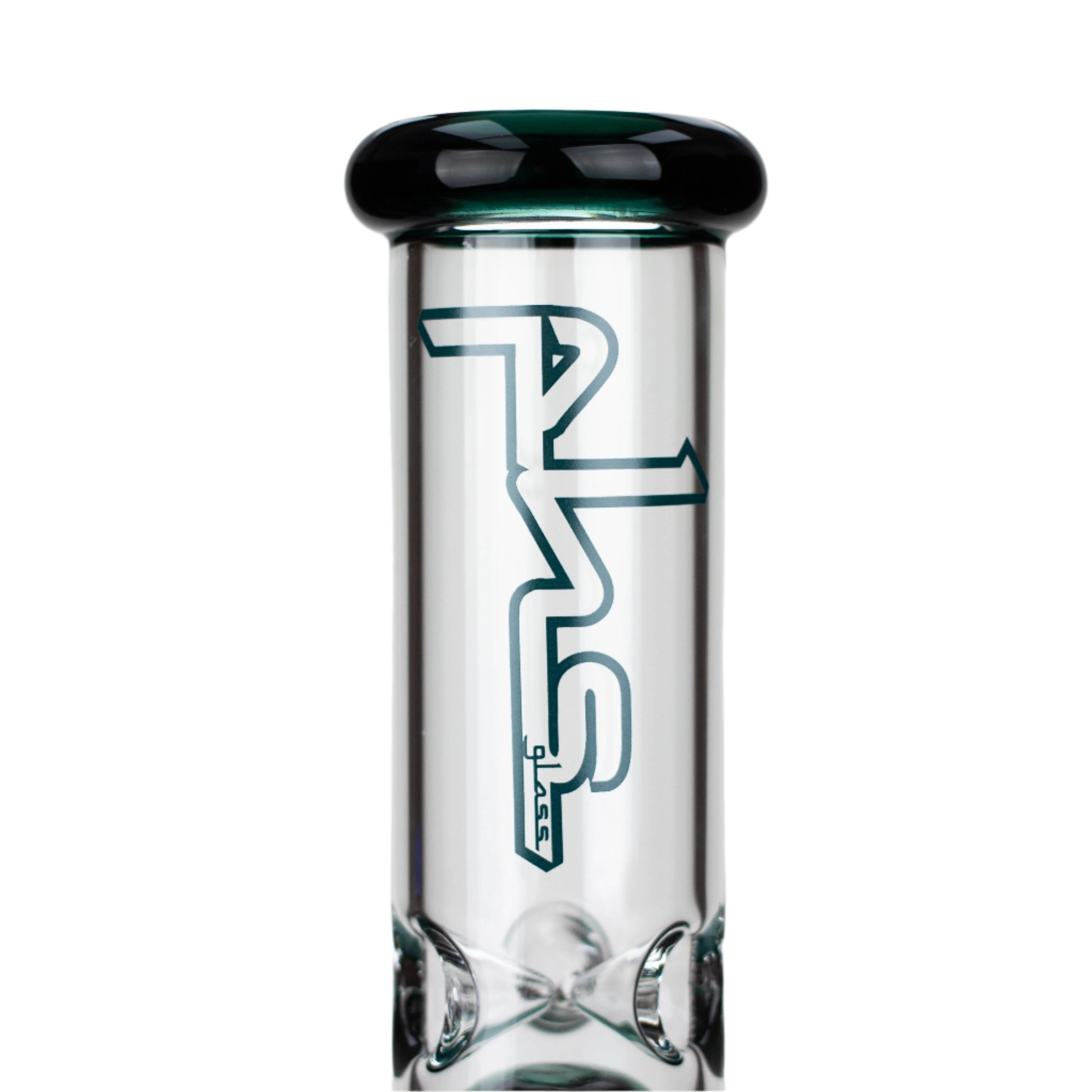 12&quot; Glass beaker color Bong with perc_1