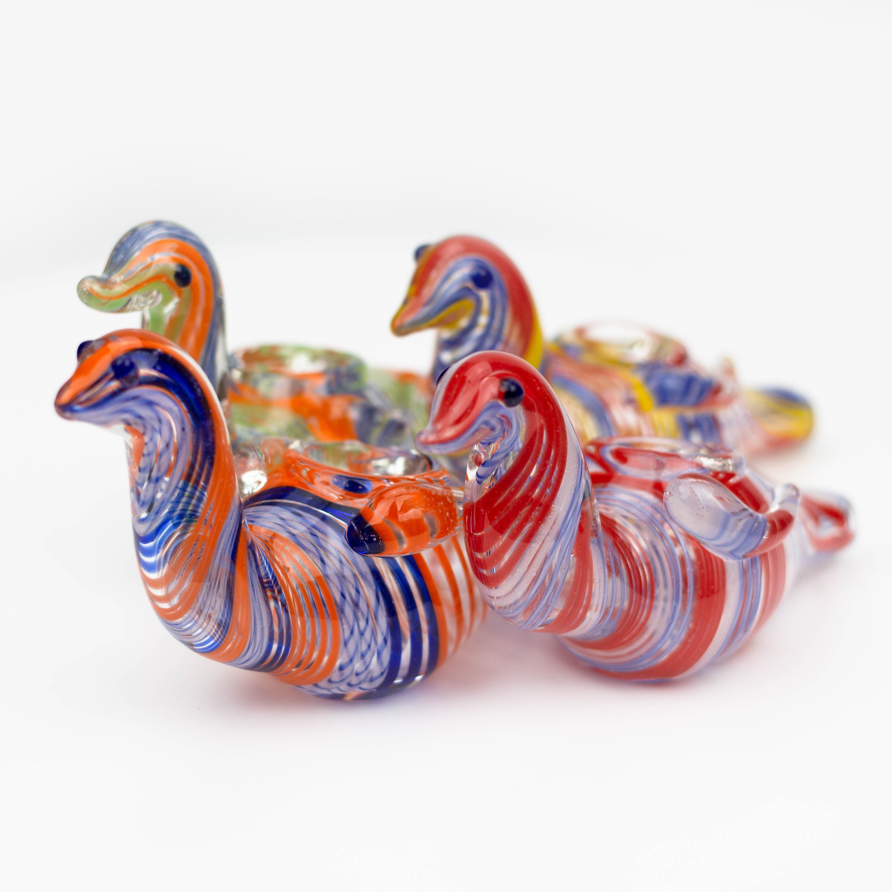 5&quot; Duck Glass Hand Pipe