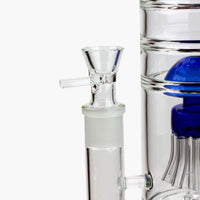 17" H2O Dual Diffuser Glass Bong