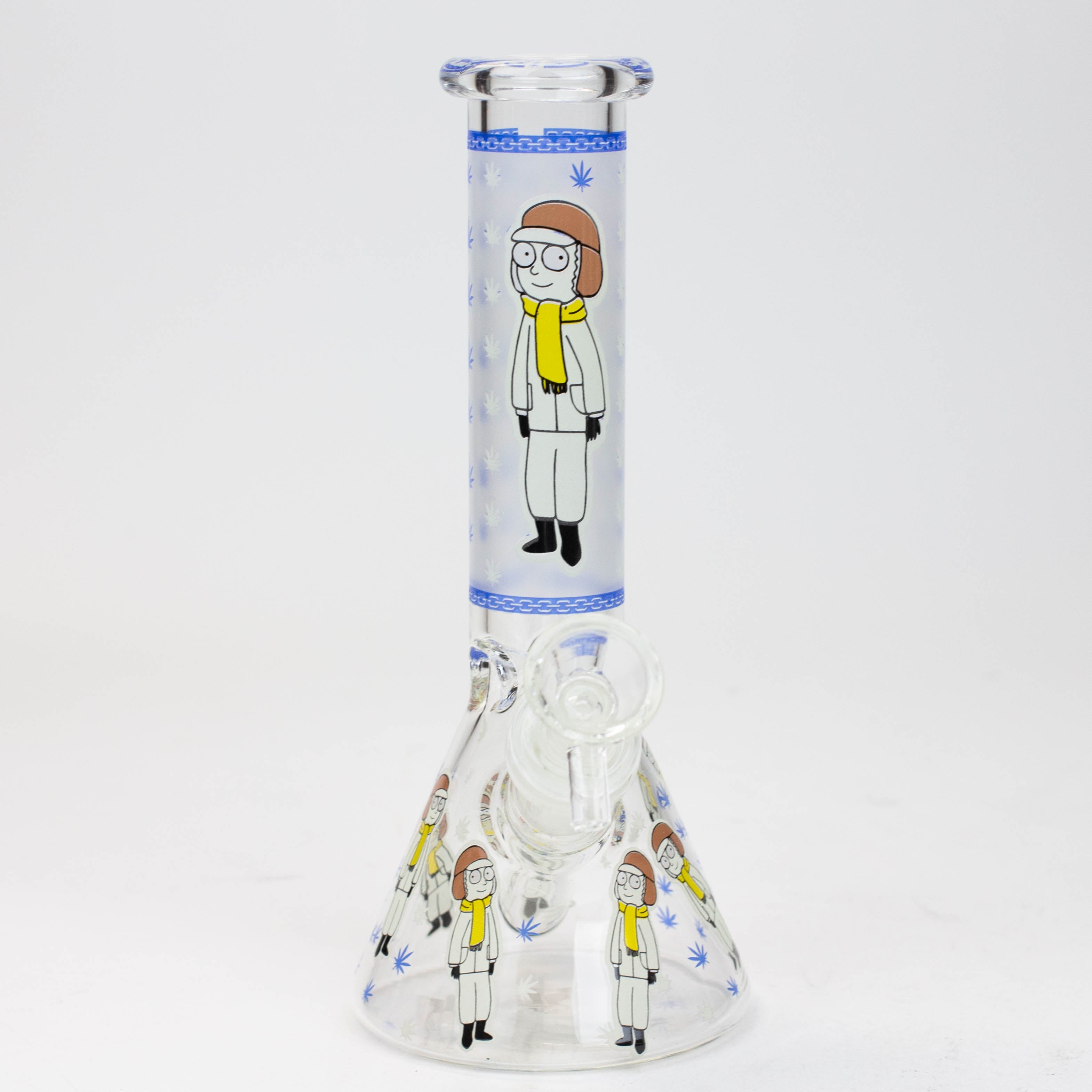 8&quot; Glow In the Dark Rick And Morty Bong